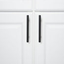 10 Pack Black Stainless Steel T Bar Cabinet Handle, 160 mm