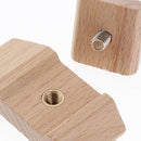Wooden Sanding Block for Leather Craft, Handmade Abrasive Edge Polishing Tool