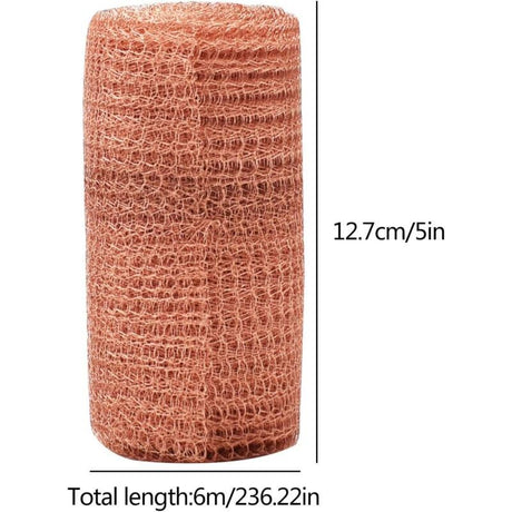 Copper Mesh Rodent Fencing for Pest Control, 6 m