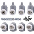 8 Pack Shower Door Roller Caster Wheel, 23 mm
