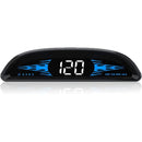 Car HUD GPS Speedometer, Universal Windshield Display with Overspeed Alarm, USB Plug and Play, 4 Inch