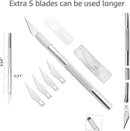 DIY Vinyl Film Tool Kit, Squeegee Craft Cutter with Replaceable Blades, Tape Measure for Wallpaper Window Tint