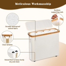 Toilet Paper Storage Basket with Lid, Holds 9-12 Rolls，Beige