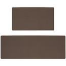 Brown Non-Slip Kitchen Mats , Easy Clean Stain Resistant Kitchen Rugs for Sink, Laundry, Office（44*120*0.8cm）