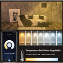 1 Pcs E27 WiFi Smart LED Bulb 10W RGB CCT Compatible with Alexa Google Home, 2000K to 4000K