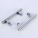 2 Pcs Chrome Shower Door Handles Hole to Hole, 145 mm
