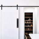 2 Pcs Heavy Duty Aluminum Alloy Barn Door Handles with Back Plate