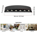 12W Warm White LED Wall Light Waterproof Up Down Aluminum Wall Lamp Indoor Outdoor
