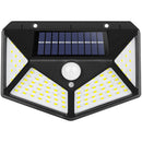 1 Pack Outdoor Solar Light 100 LEDs Motion Sensor Waterproof 1200mAh for Garden