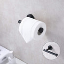 Black SUS304 Stainless Steel Wall Mounted Toilet Paper Holder for Bathroom
