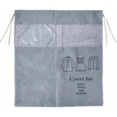 Gray Universal Dustproof Clothing Cover, 90 x 110 cm