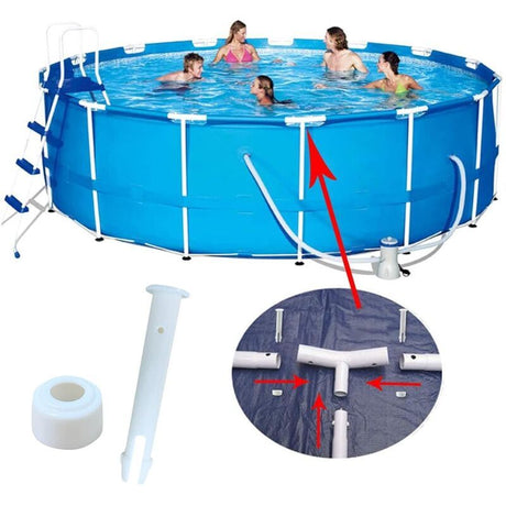 24 Pcs Plastic Swimming Pool Frame Joint Replacement Pins