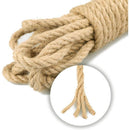 Jute Hemp Rope Twine for DIY Furniture Packaging Gardening Cat Tree, 16 mm x 10 m