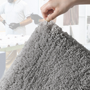 Ultra-soft and absorbent bathroom mat | 3.5cm thick, antibacterial and non-slip TPR material, machine washable, quick-drying, suitable for showers, bathtubs and entryways (white,15.75*23.62in)