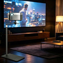 Hidden No-Drill Projector Stand, Sofa Bed Gap Floor Projector Mount with Adjustable Height, for Bedroom Home Theater