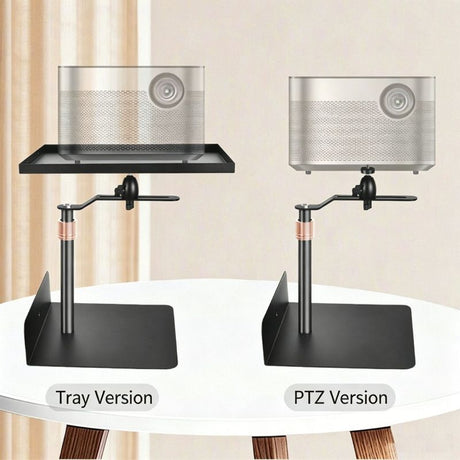 Hidden No-Drill Projector Stand, Sofa Bed Gap Floor Projector Mount with Adjustable Height, for Bedroom Home Theater