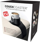Couch Coaster Drink Holder for Sofa Armrest and Lounger, Spill-Resistant Cup Holder, Mocha Brown