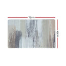 Non-Slip PVC Kitchen Floor Mat 45 x 75 cm, Waterproof Rug, Abstract Marble Pattern