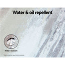Non-Slip PVC Kitchen Floor Mat 45 x 75 cm, Waterproof Rug, Abstract Marble Pattern