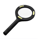 LED Magnifying Glass with COB Light, 250 Lumens Glass Lens and Ergonomic Handle