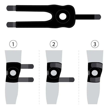 Knee Brace Support Sleeve for Compression and Joint Stability