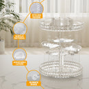 Rotating Acrylic Makeup Organizer, Cosmetic Storage Display Holder