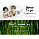 Bamboo Mattress Protector 180 x 200 + 35 cm, Breathable Fitted Waterproof Cover