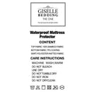 Bamboo Mattress Protector 180 x 200 + 35 cm, Breathable Fitted Waterproof Cover