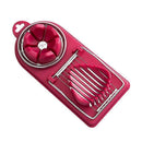 Egg Cutter Kitchen Tool, Manual Slicer for Hard-Boiled Eggs