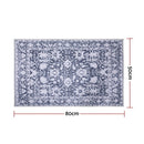 Soft Crystal Velvet Bath Mat 50 x 80 cm, Non-Slip Floor Rug