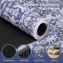 Soft Crystal Velvet Bath Mat 50 x 80 cm, Non-Slip Floor Rug