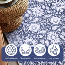 Soft Crystal Velvet Bath Mat 50 x 80 cm, Non-Slip Floor Rug