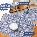 Soft Crystal Velvet Bath Mat 50 x 80 cm, Non-Slip Floor Rug