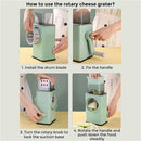 Manual Rotary Drum Grater, Vegetable Slicer, Chopper and Cheese Grater for Kitchen