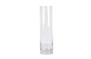 Clear Cylinder Flower Vase, 40 cm Glass Vase for Floral Arrangements