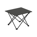 Folding Camping Table 40 cm, Roll-Up Aluminum Picnic BBQ Outdoor Table