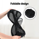 2 Pack Foldable Laundry Basket Hampers, Black