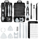 122-in-1 Precision Screwdriver Tool Kit for Electronics, Watches and DIY Repair, Gray