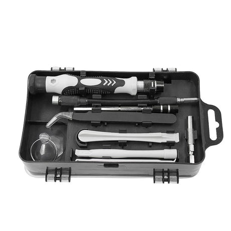 122-in-1 Precision Screwdriver Tool Kit for Electronics, Watches and DIY Repair, Gray