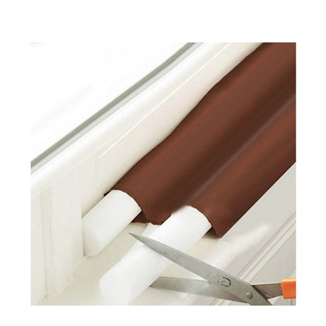Double-Sided Draft Stopper for Doors, Snake Door Draft Guard and Weather Seal