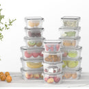 16-Piece Cereal Dispenser and Food Storage Container Set
