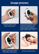 Portable Sleep Aid Device with EMS Pulse, LED Display and Adjustable Wrist Strap, White
