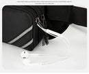 Water-Resistant Running Waist Pack with Bottle Holder, Adjustable Fitness Belt