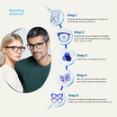 Black Reading Glasses 4-pack Value Designer Style Men Women(+1.00)