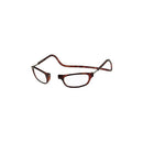Smart Reading Glasses with Magnet Brown +3.5