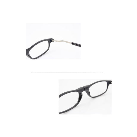 Smart Reading Glasses with Magnet Brown +3.5