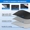 600D Snow Fropcs Windshield CoverV 108x175cm windproof Fropcs Protection Designed for Tesla