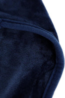 USB Rechargeable Heated Blanket Soft Flannel Blue, 100 x 70 cm