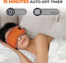 Heated Eye Mask Wireless Washable with 3 Temperature Settings