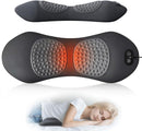 Lumbar Cushion 3 in 1 Massage and Heating Support USB Dark Gray